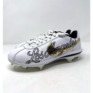 Nike Lunar Cortez BSBL Los Angeles White CV5565-101 Baseball cleats men's 9 NEW